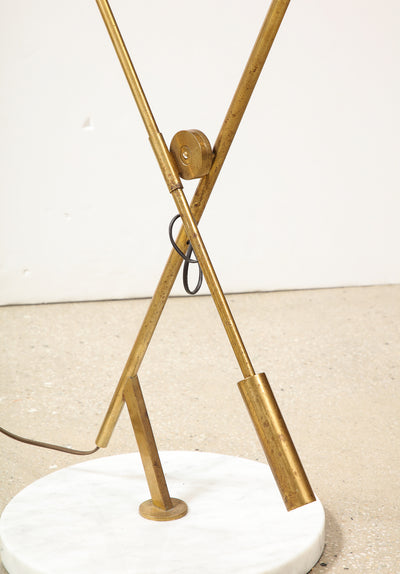 Model No. 1049 Floor Lamp by Gino Sarfatti & Vittoriano Vigano