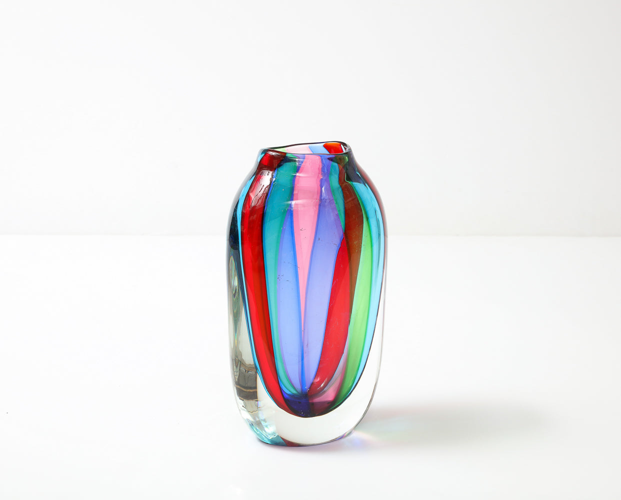 Blown-Glass Vase by Formia Murano