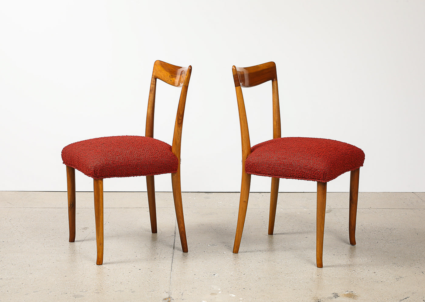 Rare Side Chairs by Osvaldo Borsani