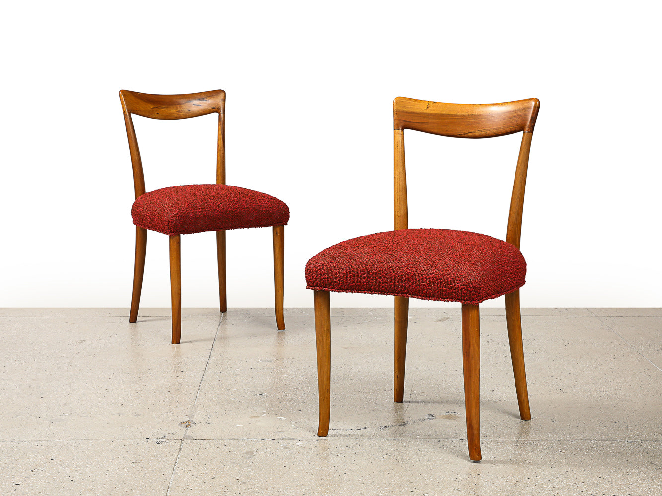 Rare Side Chairs by Osvaldo Borsani