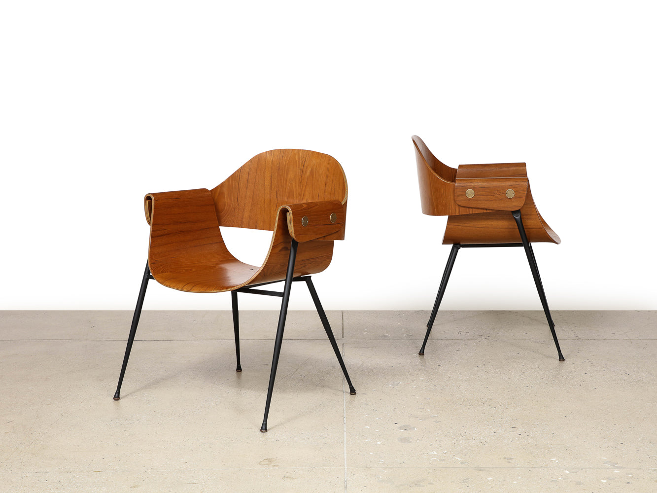 Bentwood Armchairs by Carlo Ratti