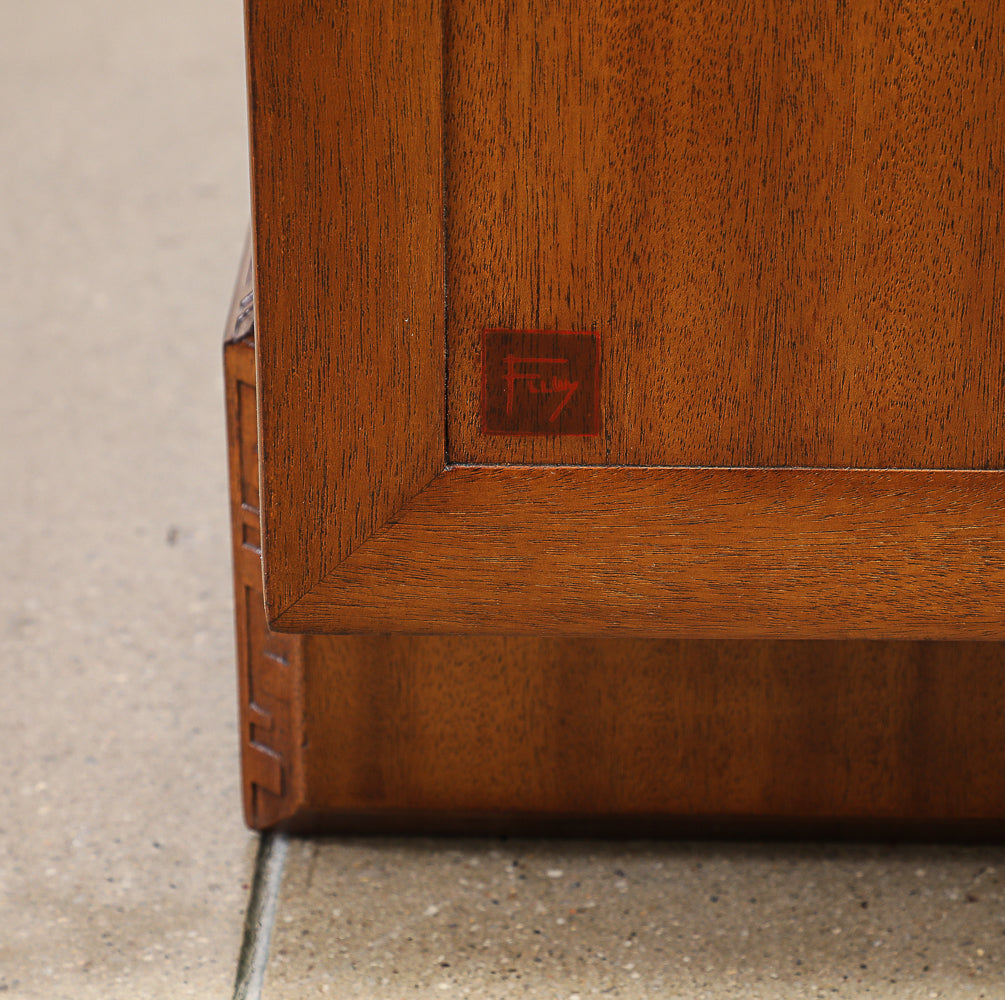2 Door Cabinet by Frank Lloyd Wright