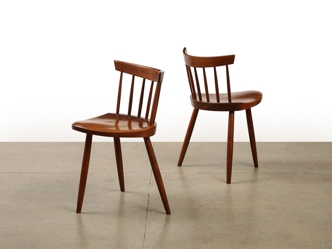 Pair of Mira Chairs by Mira Nakashima