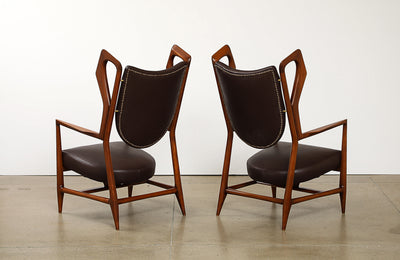Triennale Lounge Chairs by Gio Ponti