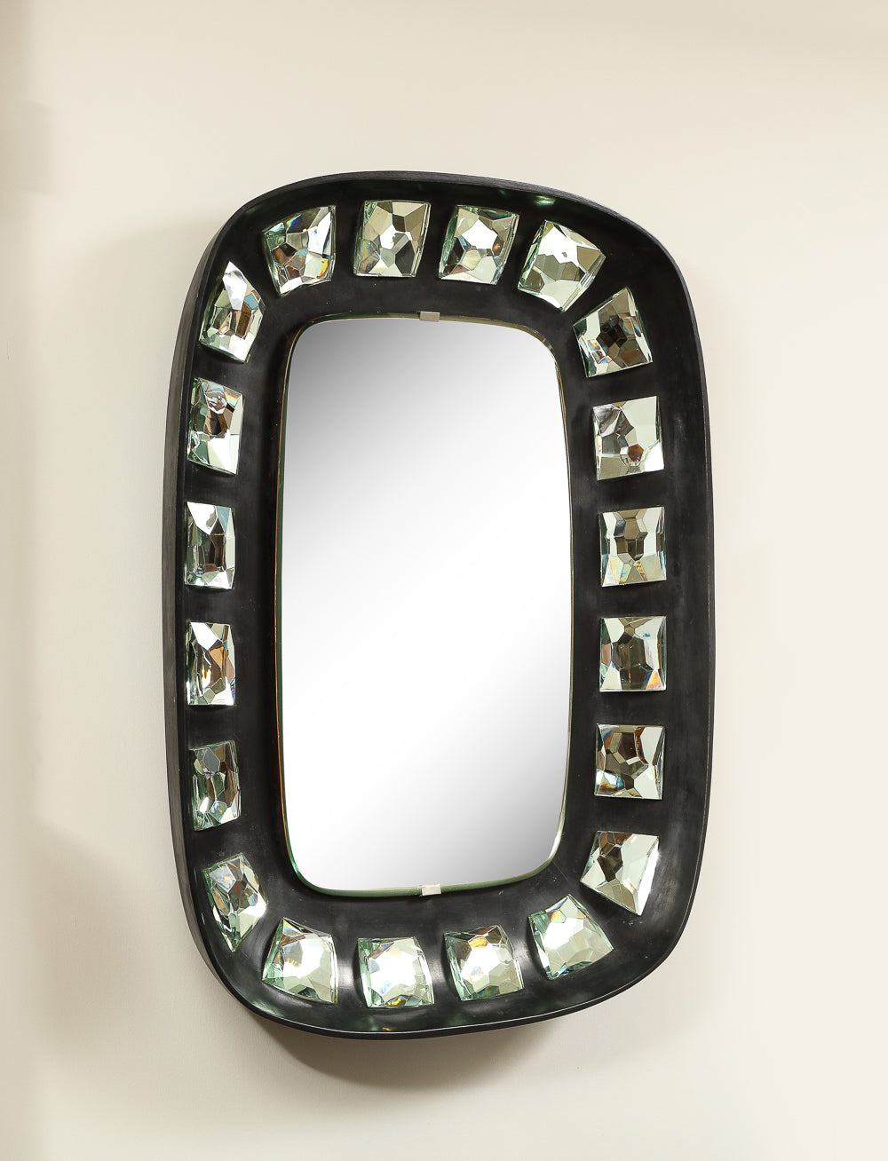 Rare Wall Mirror, model 2045 by Max Ingrand for Fontana Arte