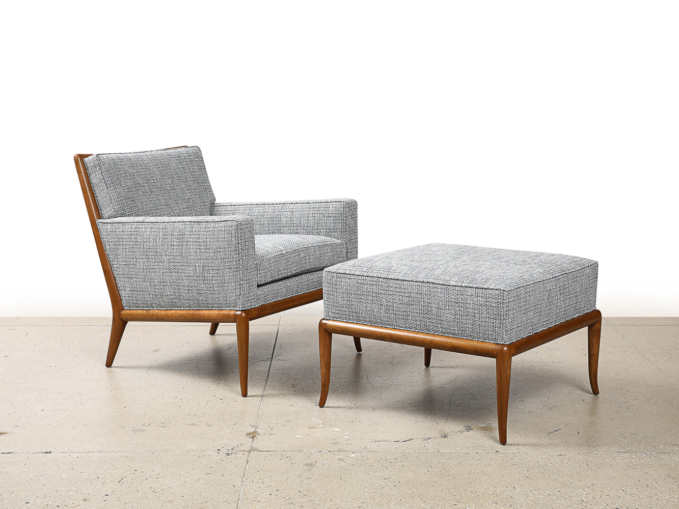 A T.H. Robsjohn-Gibbings Armchair Produced by Widdicomb A T.H. Robsjohn-Gibbings Armchair Produced by Widdicomb