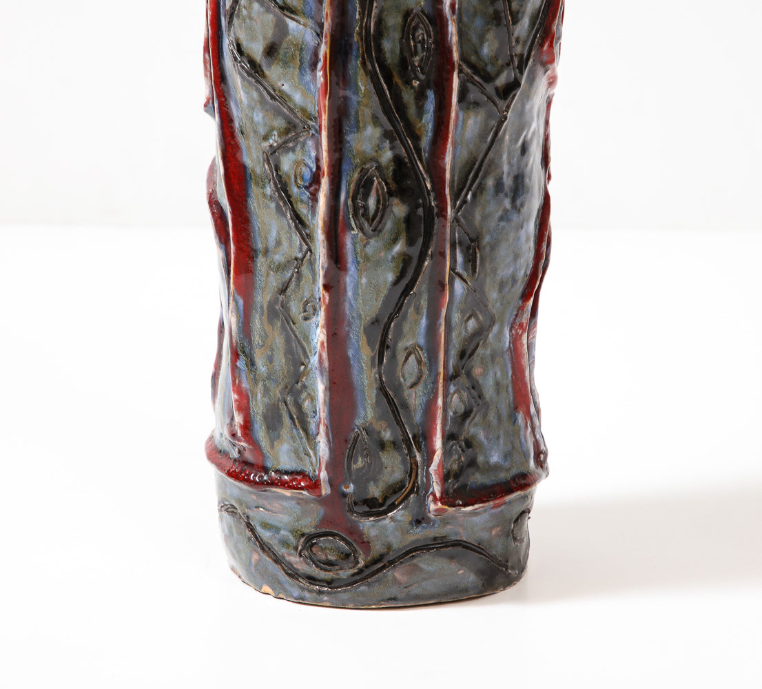 Double Spouted Vase by Vittorio Cornacchia