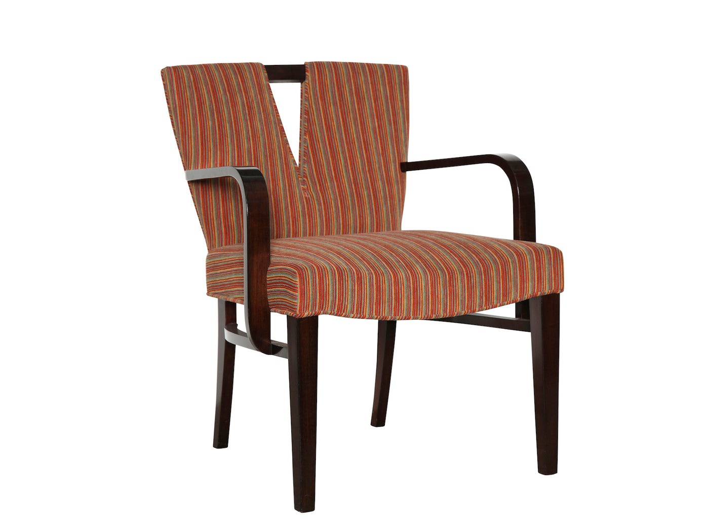 Open Arm Chair by Paul Frankl for Johnson Furniture