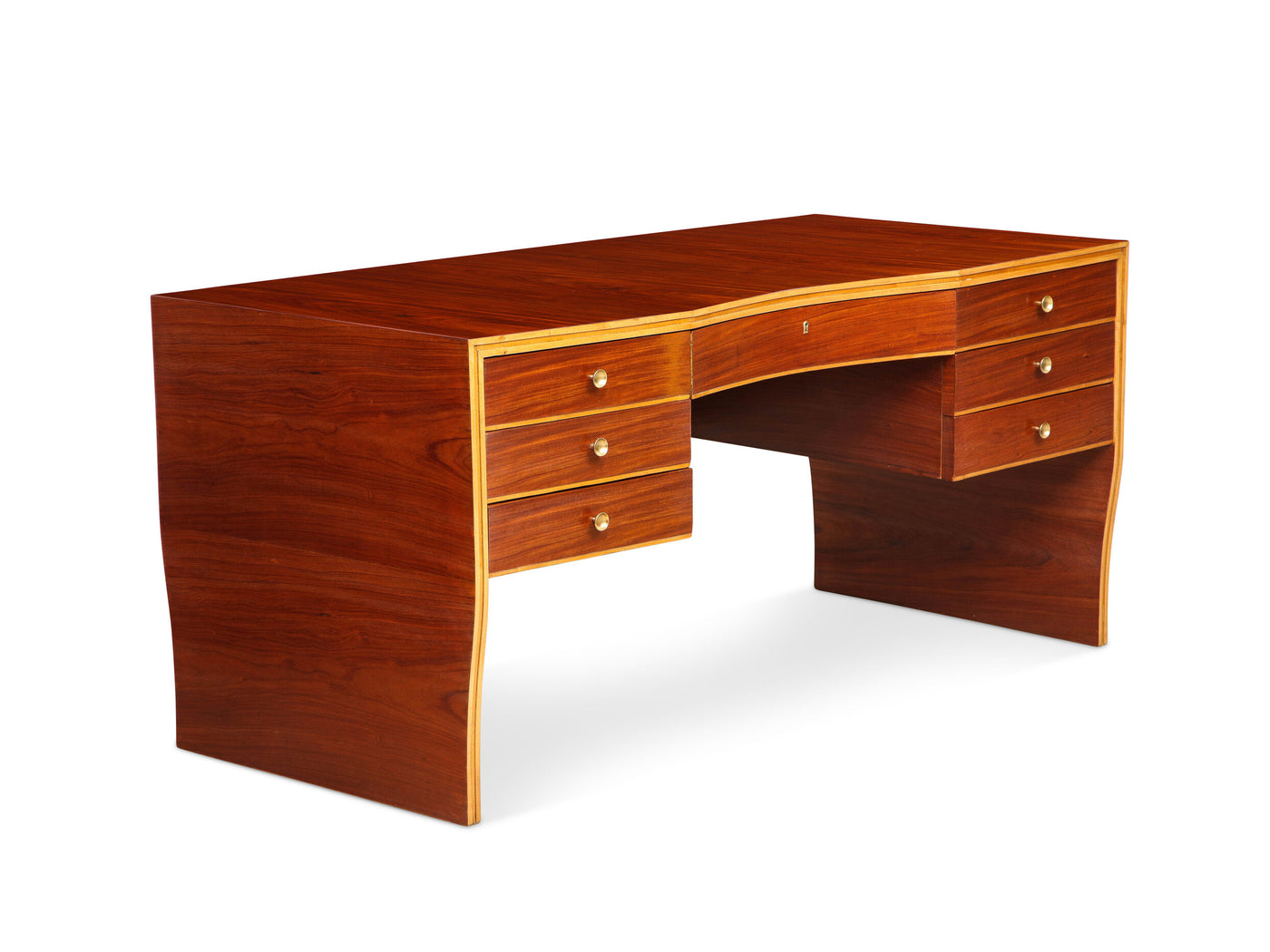 Desk with 7 Drawers for ABV by Osvaldo Borsani
