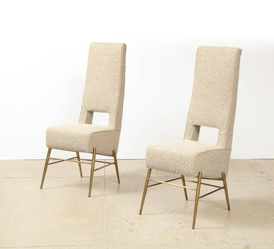 High Back Custom Dining Chairs by Donzella Ltd.