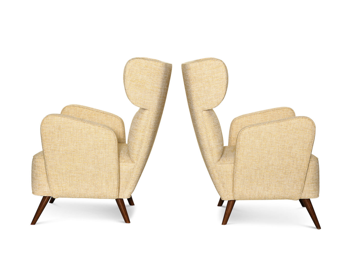 Pair of “Treno” New Production Lounge Chairs by Donzella Ltd ...