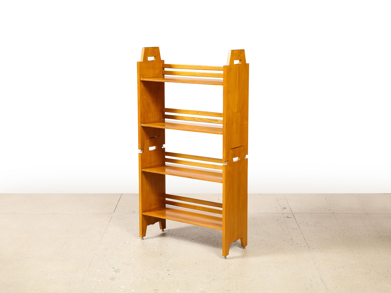 Pair of Stackable Lib 1 Bookcases by Ignazio Gardella for Azucena