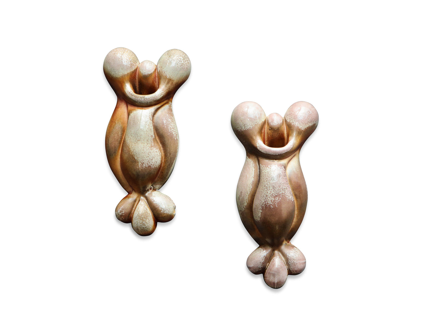 PAIR OF WALL HANGING SCULPTURES BY ROSANNE SNIDERMAN