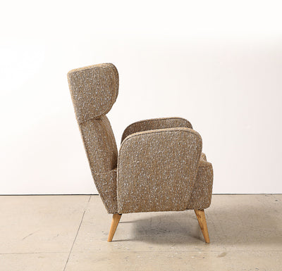 Pair of “Treno” New Production Lounge Chairs by Donzella Ltd.