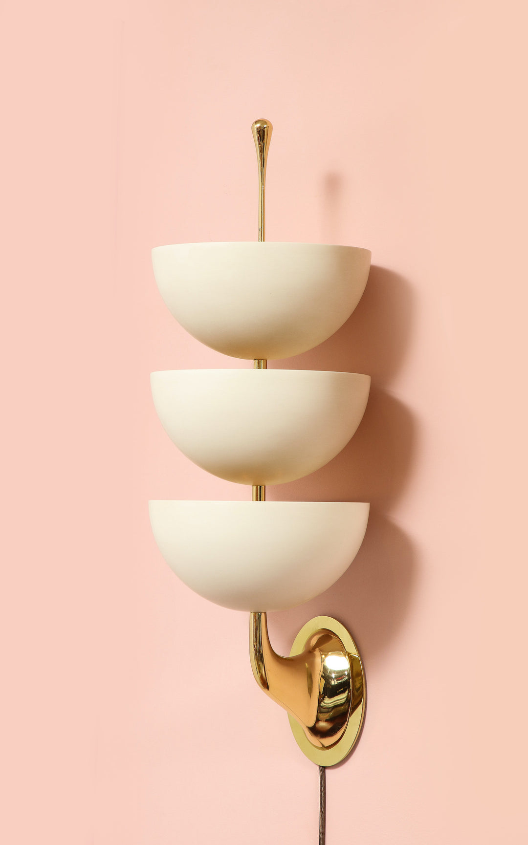 Pair of 3 Cup Wall Lights by Stilnovo – Donzella LTD.