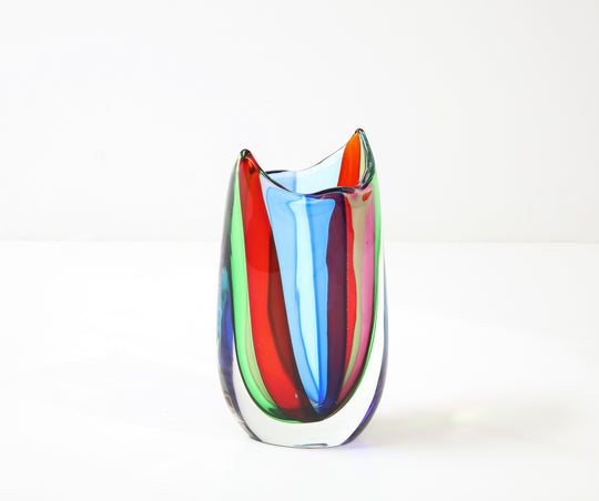 Blown-Glass Vase by Formia Murano – Donzella LTD.