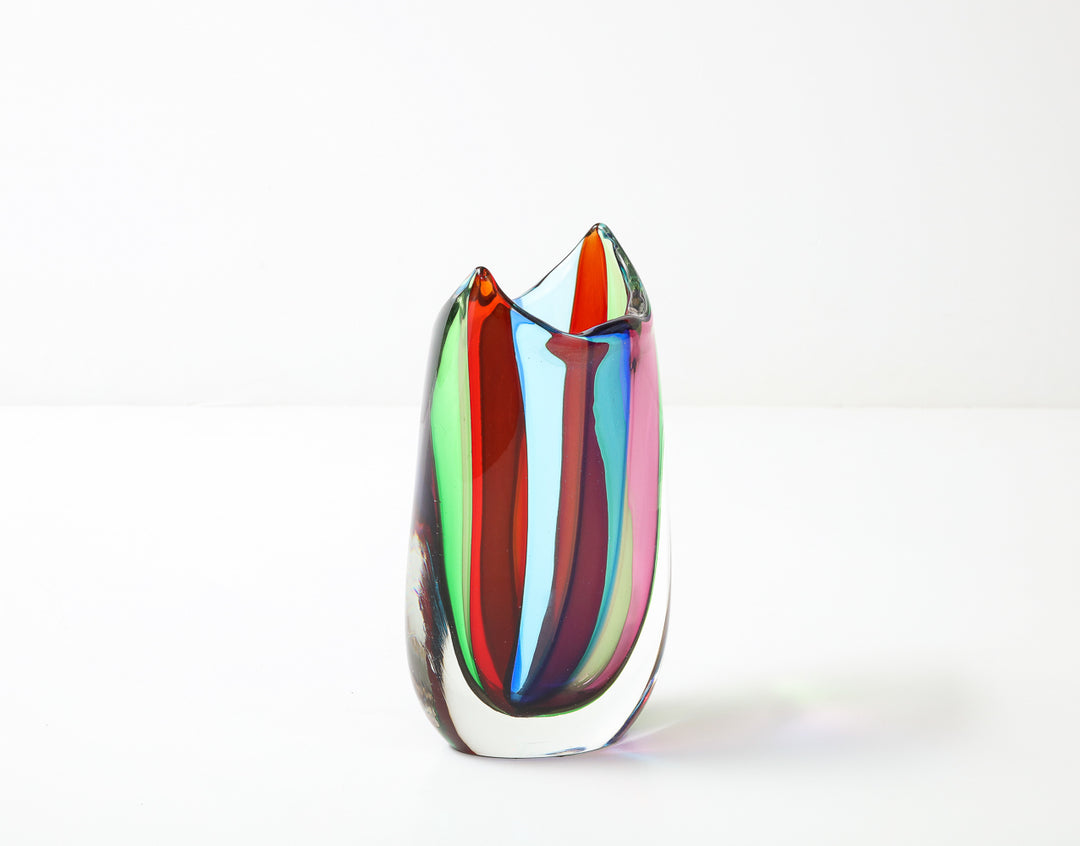 【美品】formia 花瓶glass Murano Blown-Glass Vase by Formia Murano – Donzella LTD.