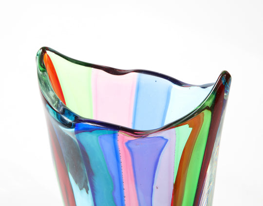 Blown-Glass Vase by Formia Murano – Donzella LTD.