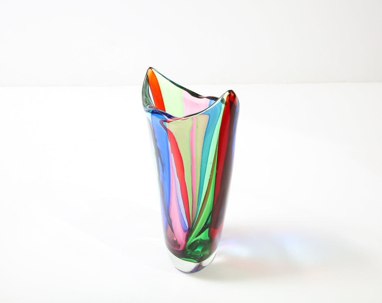 Blown-Glass Vase by Formia Murano