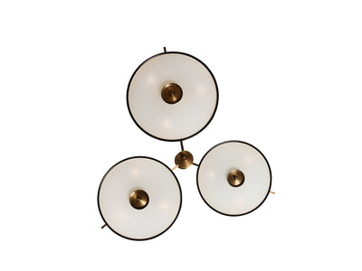 3 Arm Ceiling Fixture by Fedele Papagni
