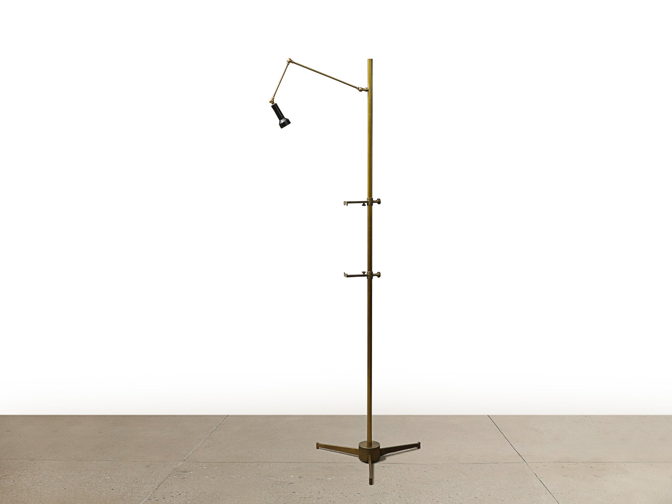 Easel Floor Lamp by Angelo Lelii for Arredoluce