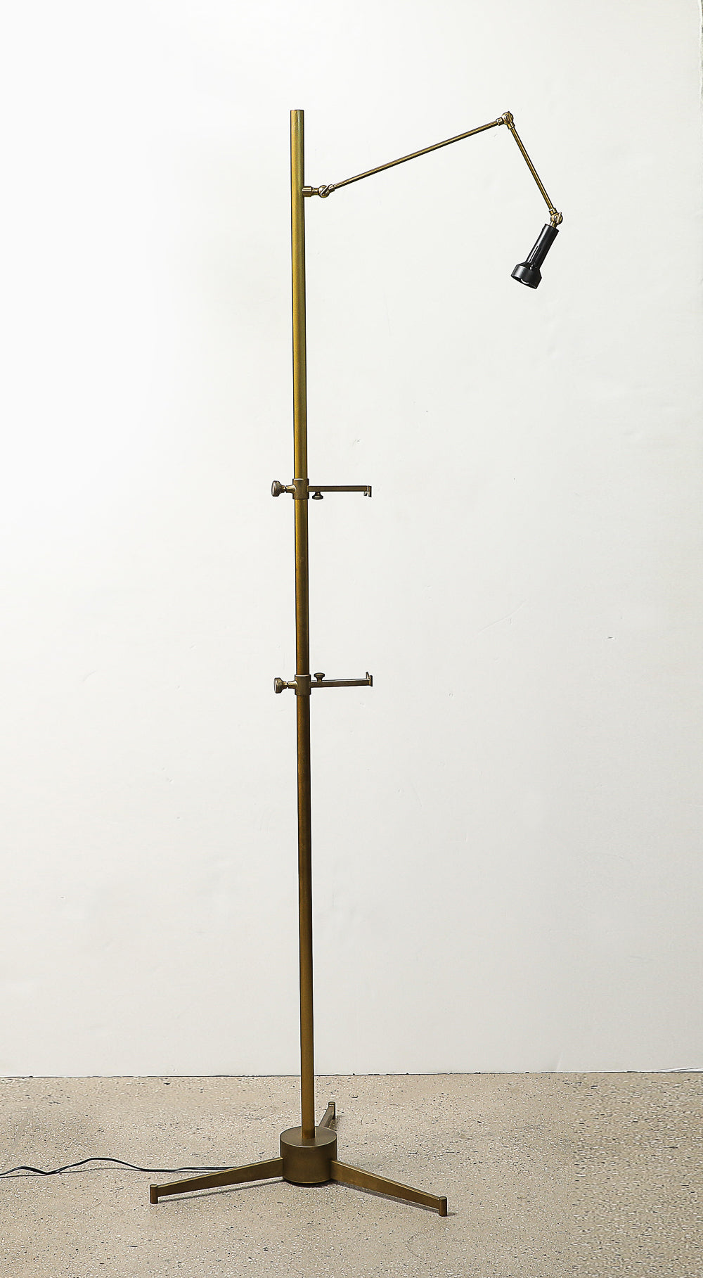 Easel Floor Lamp by Angelo Lelii for Arredoluce