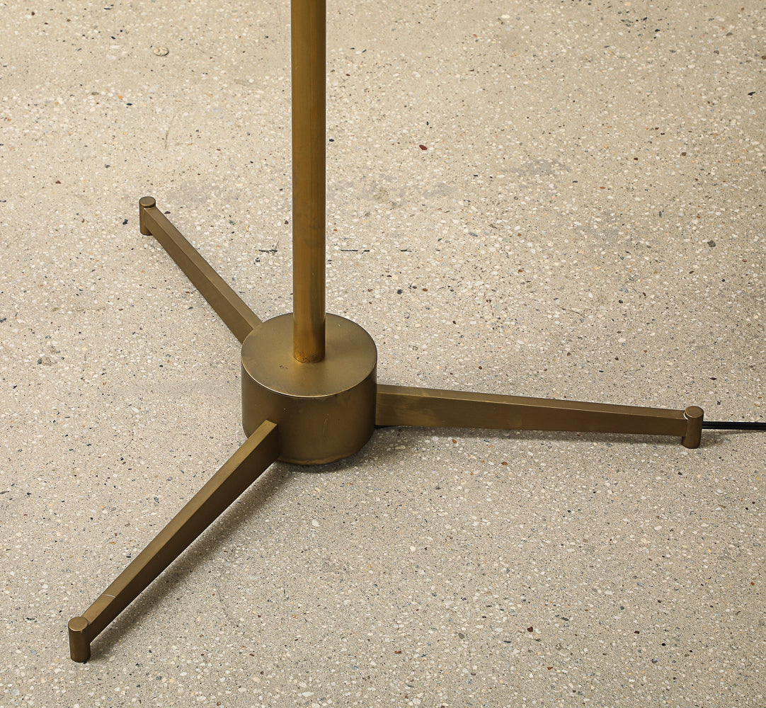 Easel Floor Lamp by Angelo Lelii for Arredoluce