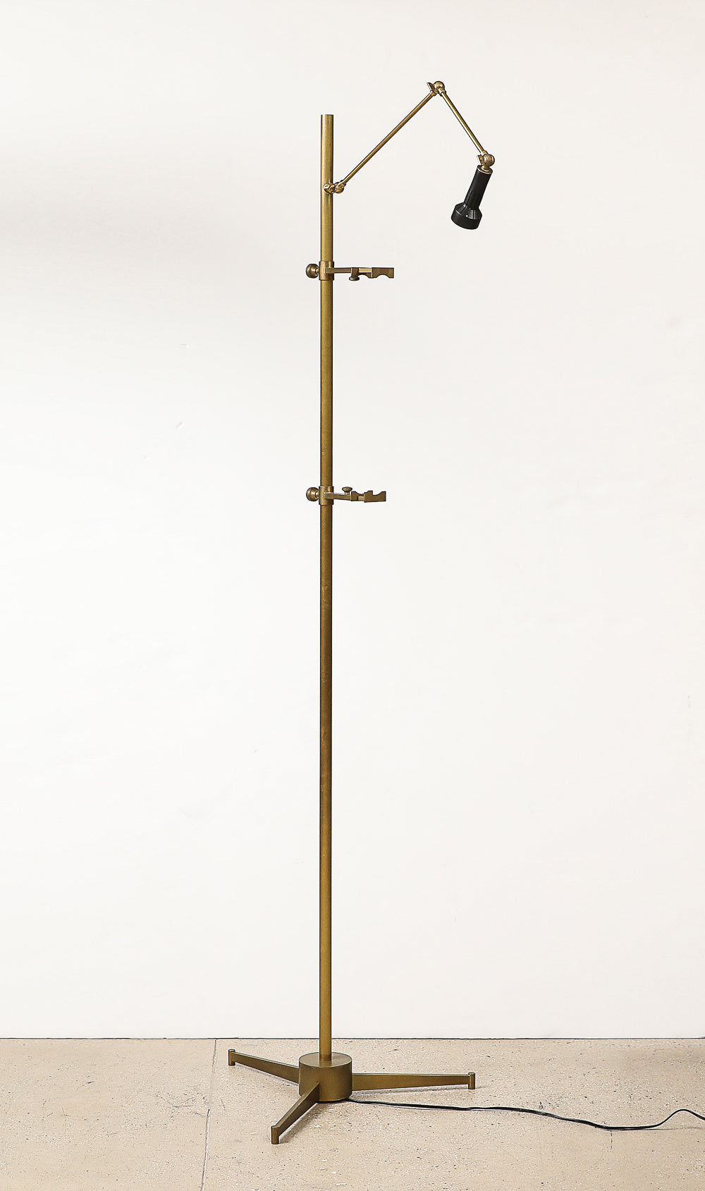 Easel Floor Lamp by Angelo Lelii for Arredoluce