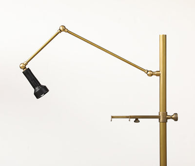 Easel Floor Lamp by Angelo Lelii for Arredoluce