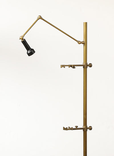 Easel Floor Lamp by Angelo Lelii for Arredoluce