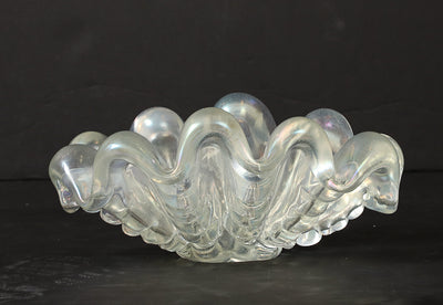 Grosse Costolature Shell Bowl by Ercole Barovier