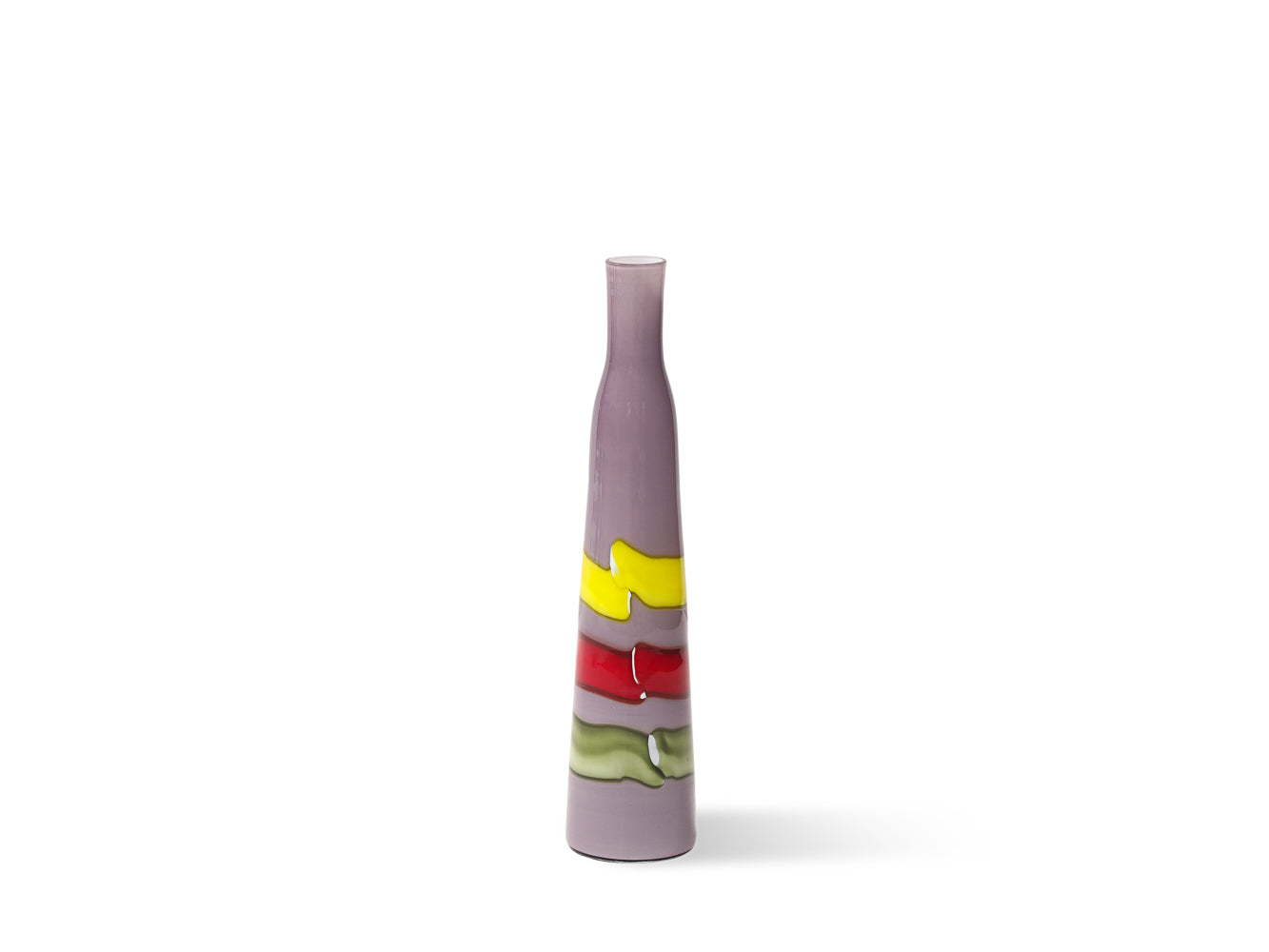 Striped Murano Vase by Fulvio Bianconi for Venini