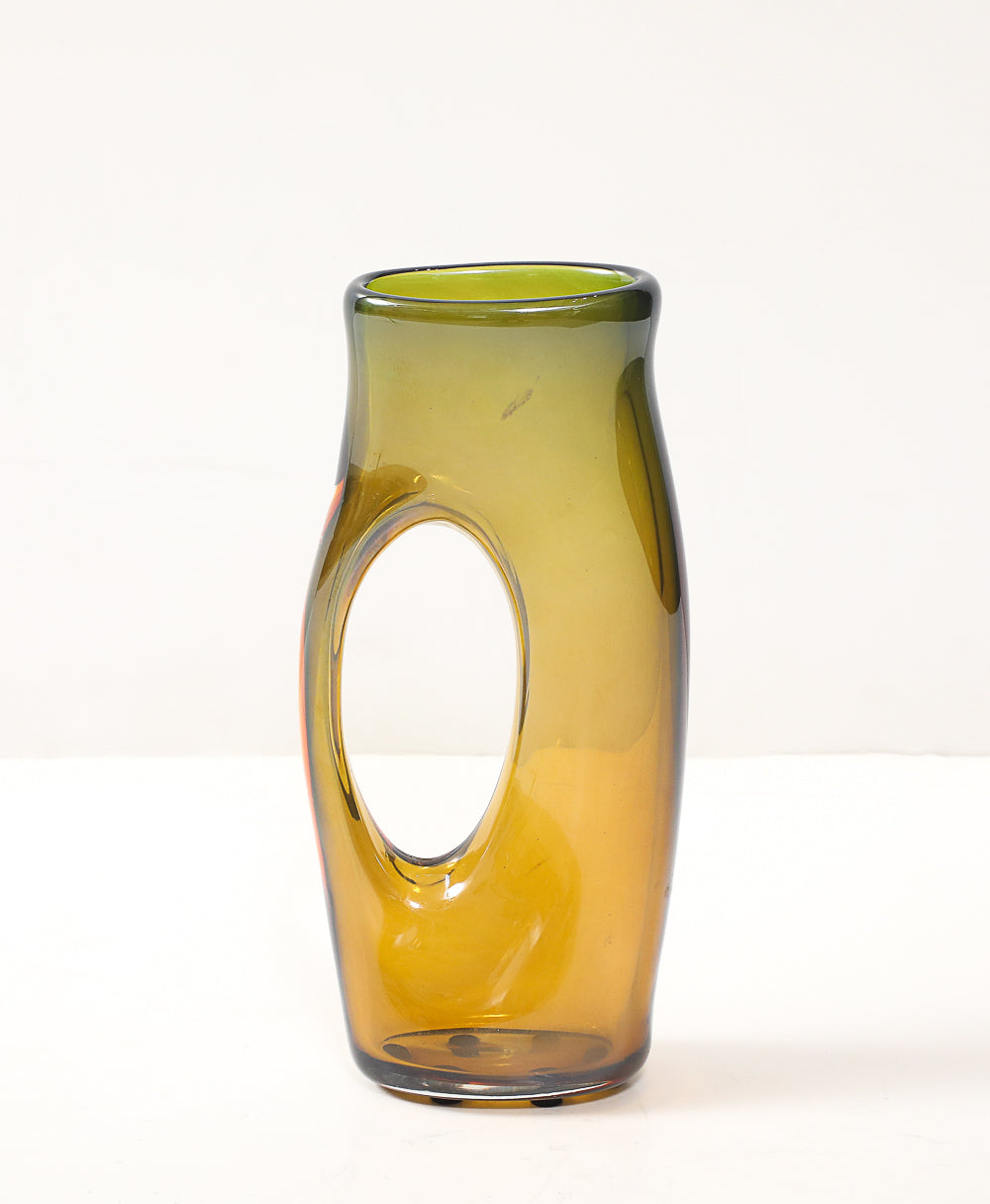 Forati Series Vase by Fulvio Bianconi