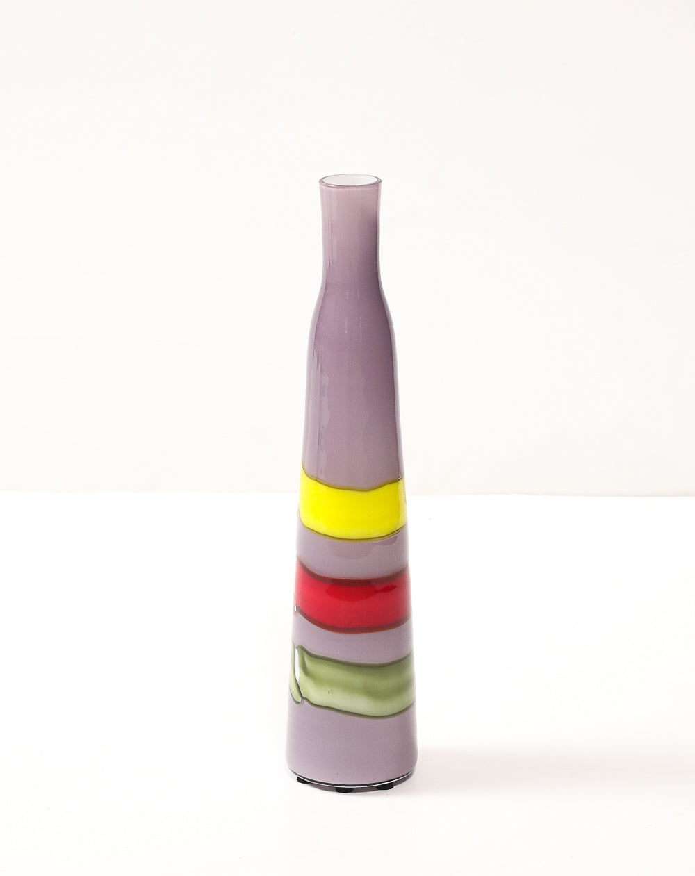Striped Murano Vase by Fulvio Bianconi for Venini