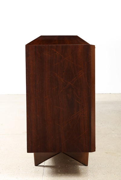Rare Four Door Sideboard by Martin Eisler & Carlo Hauner