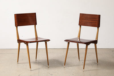 Rare 638 Side Chairs by Carlo De Carli