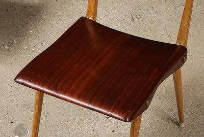 Rare 638 Side Chairs by Carlo De Carli