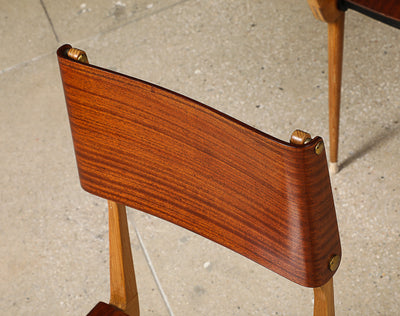 Rare 638 Side Chairs by Carlo De Carli