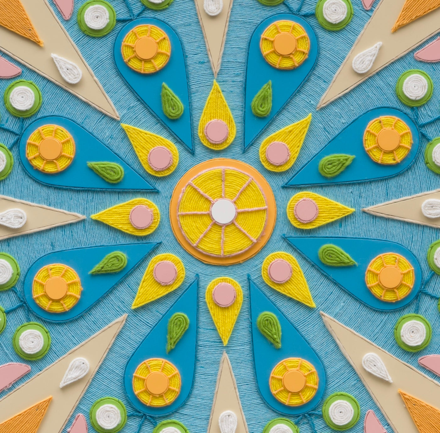 Mandala – Confectionary Sun, Wall Panel by Chris Bogia