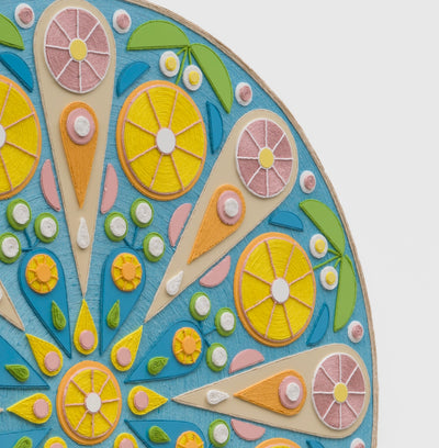 Mandala – Confectionary Sun, Wall Panel by Chris Bogia