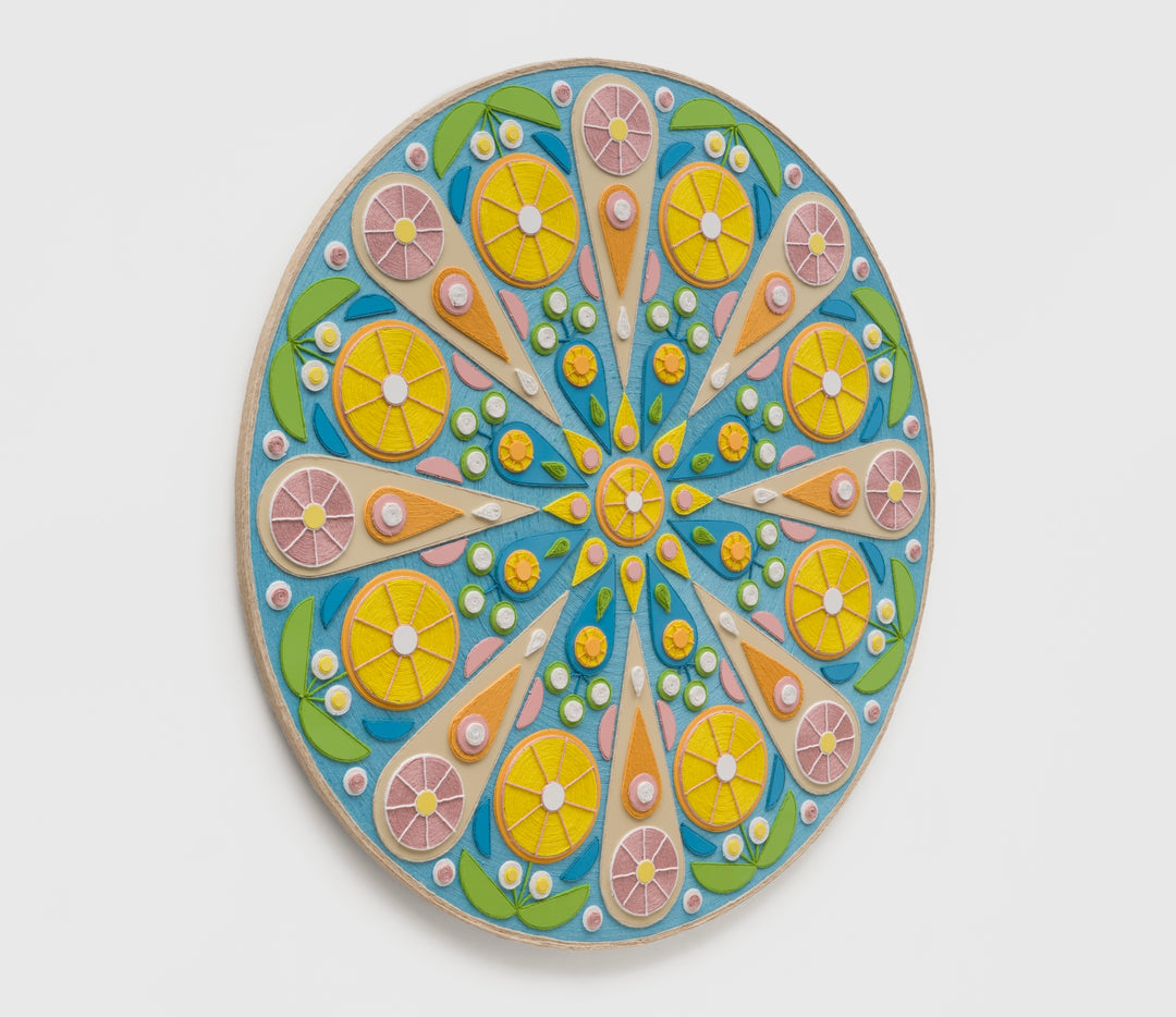Mandala – Confectionery Sun, Wall Panel by Chris Bogia – Donzella LTD.