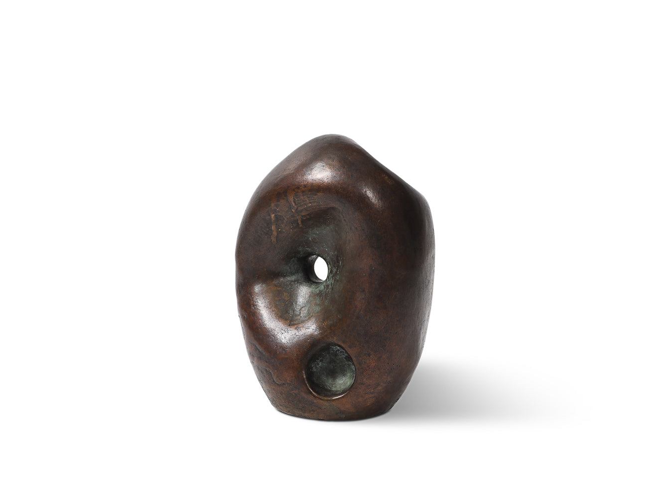 Pierced Sculpture Bronze 1 by David Haskell