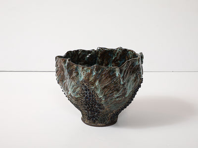 Studio Made Footed Bowl 2 by Dena Zemsky