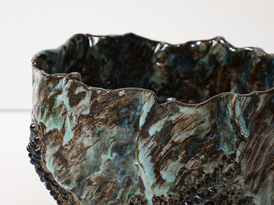 Studio Made Footed Bowl 2 by Dena Zemsky