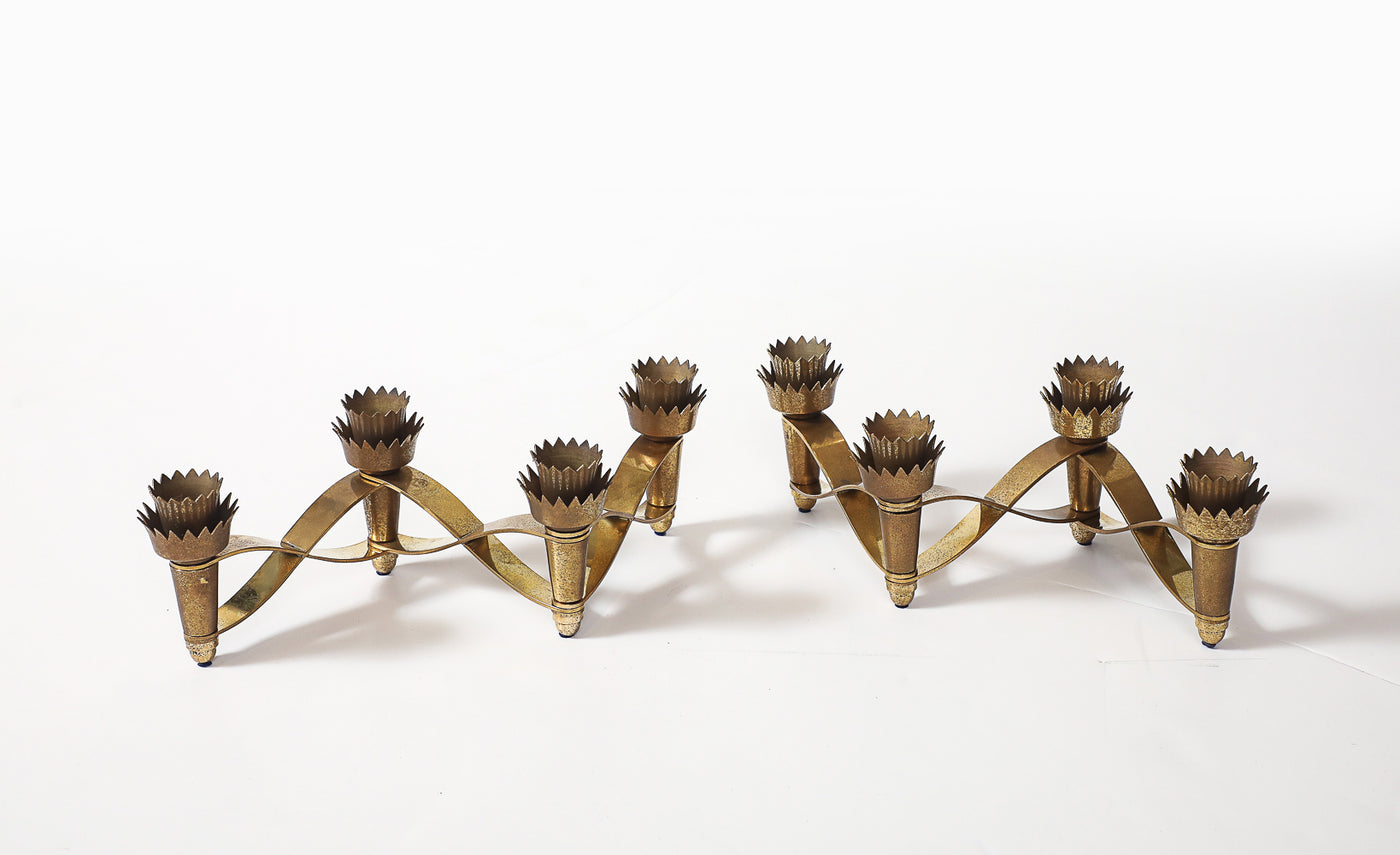 Accordion Style Candle Holders