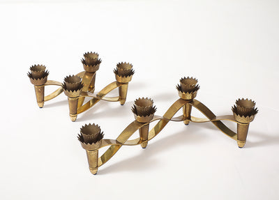 Accordion Style Candle Holders