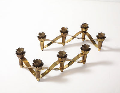 Accordion Style Candle Holders