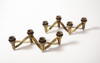 Accordion Style Candle Holders