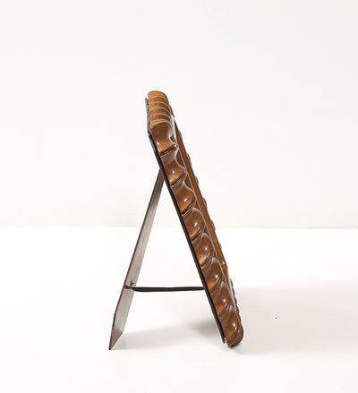 Molded Leather Picture Frame