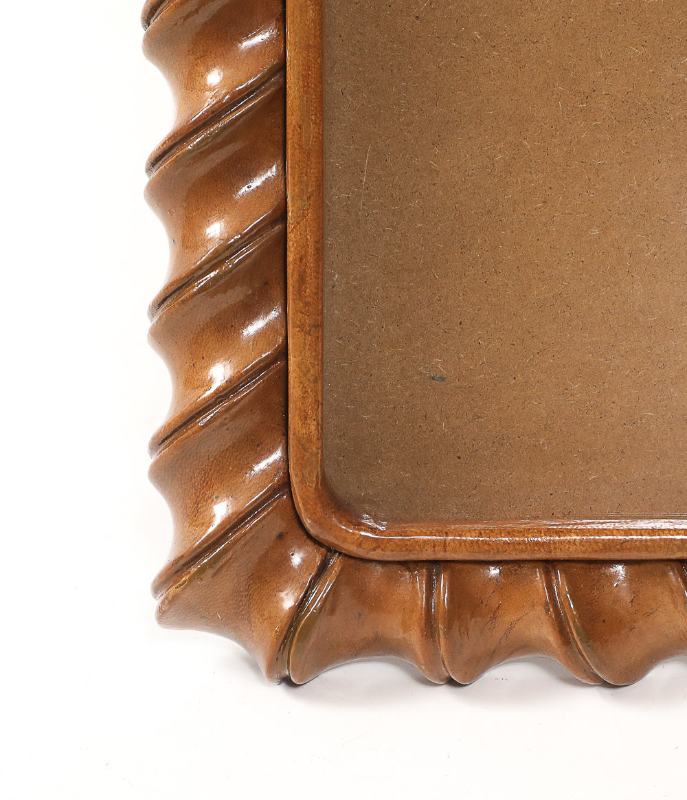 Molded Leather Picture Frame